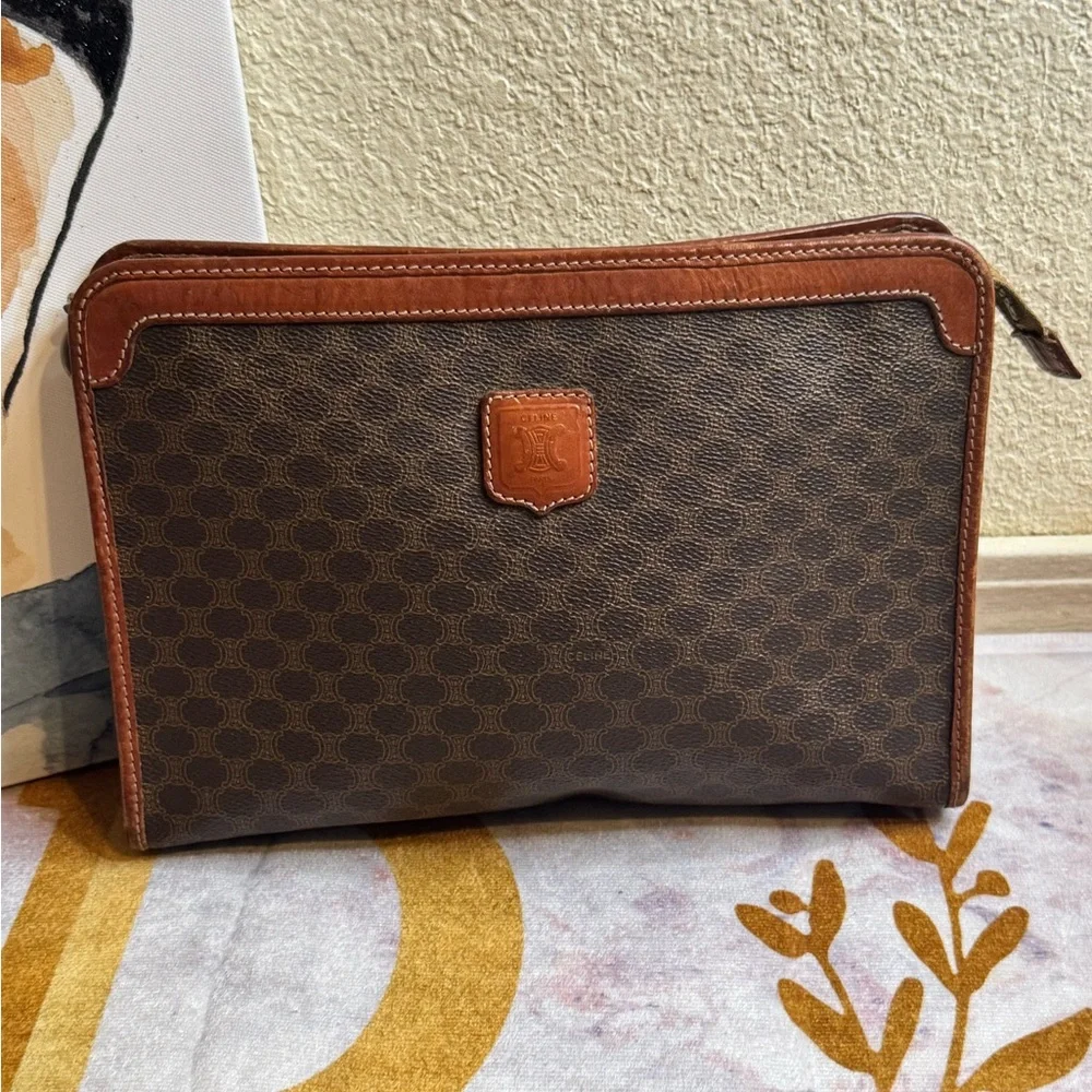 Celine Classic Brown Leather Bag - Picture 1 of 16